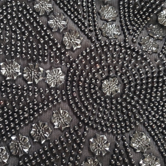 Vintage beaded evening tote - Picture 3 of 4